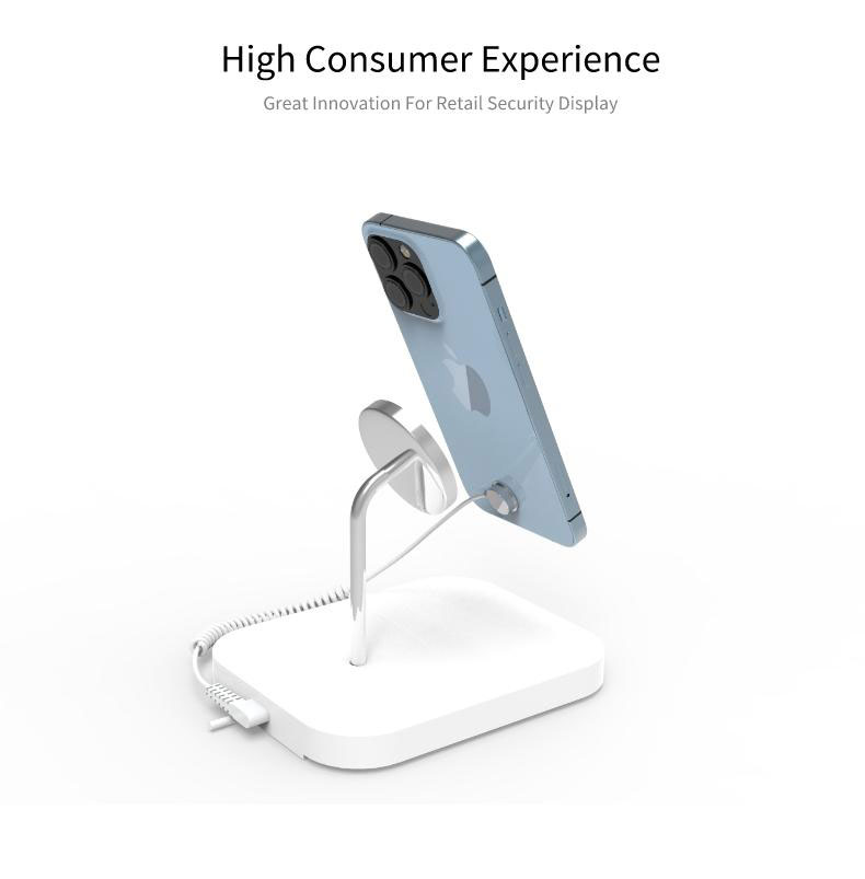 Magnetic Wireless Charging Security Display Stand For iPhone || Tocvue
